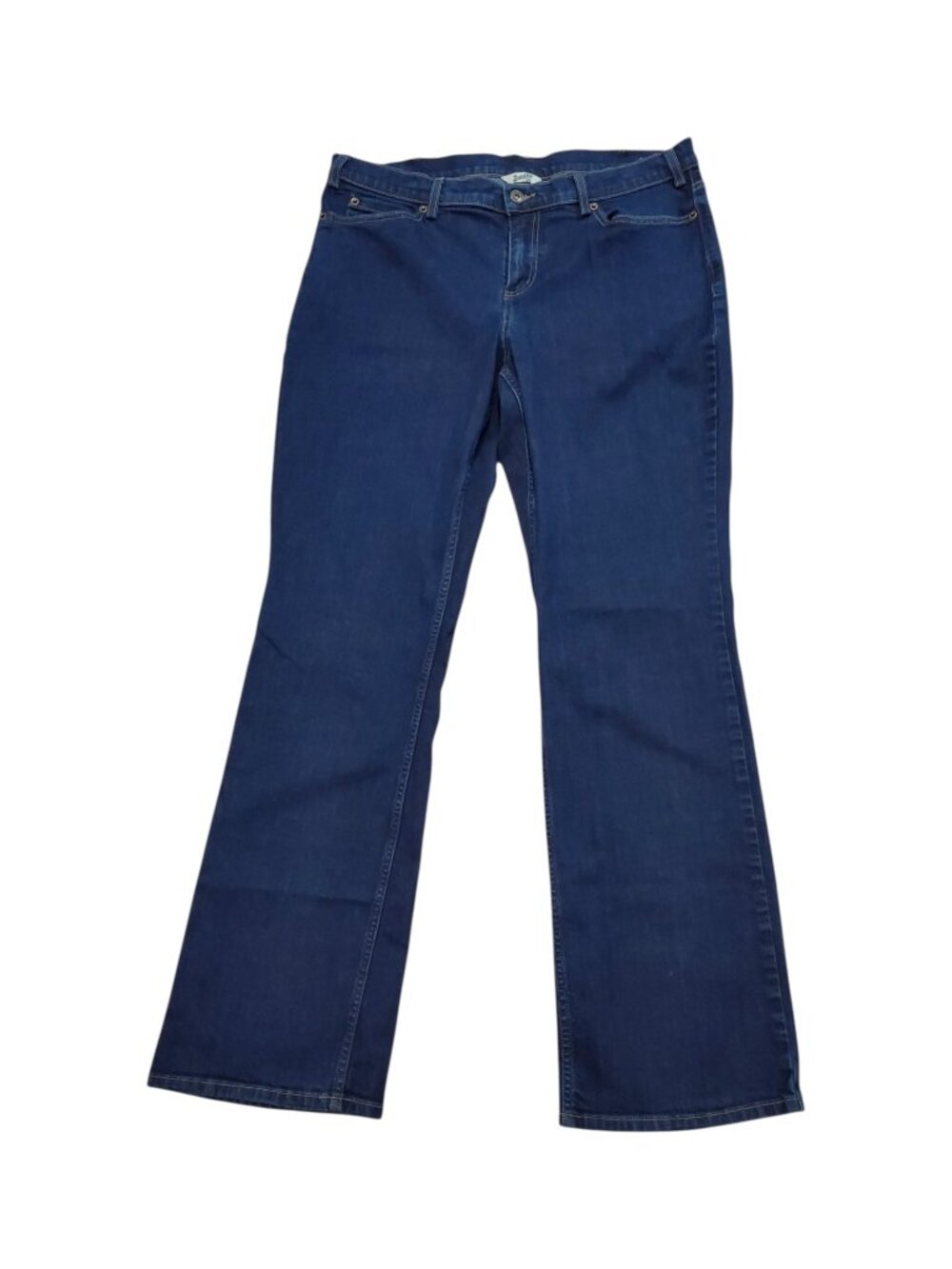 DULUTH TRADING SZ 16 Women's Daily Denim Bootcut Blue Jeans